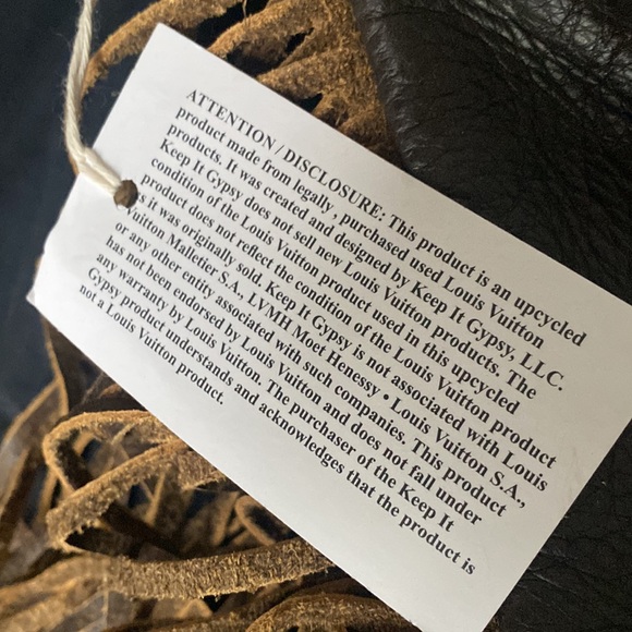 Keep It Gypsy LV western style crossbody calf hair and leather purse NWT - Picture 13 of 14